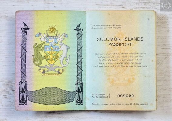 Solomon Islands passport For sale 