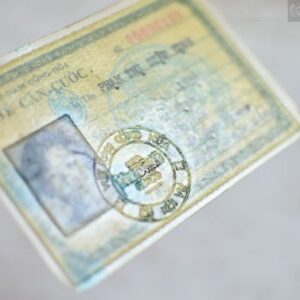 South Vietnam Identification card for sale