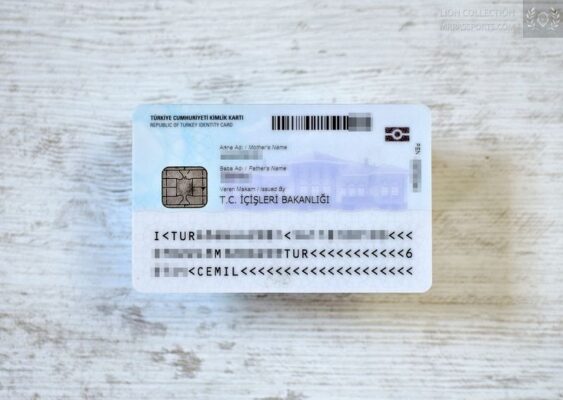 Buy Türkiye biometric ID card