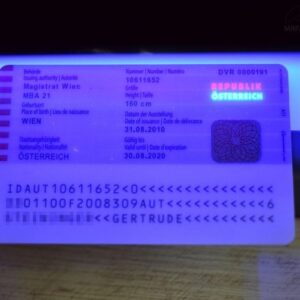 Austria 2010-2025 identity card 4sale