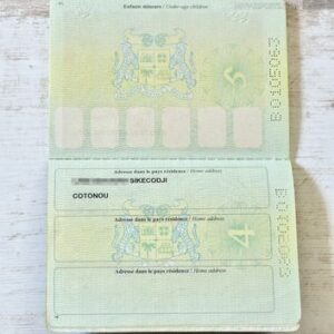 Benin passport for sale