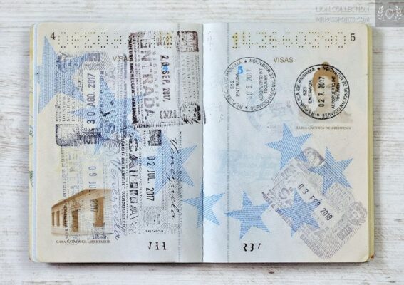 Buy South American biometric passport