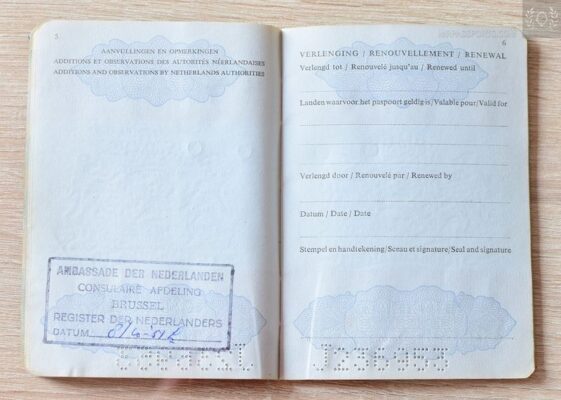 Netherlands passport For sale 