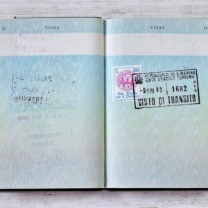 United Kingdom 1977-1987 passport, traveling during cold war era