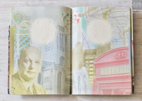 UK biometric passport for sale 