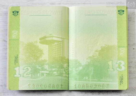 Ivory Coast biometric passport for sale 