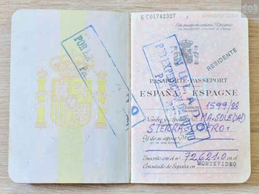 Spain passports for sale 